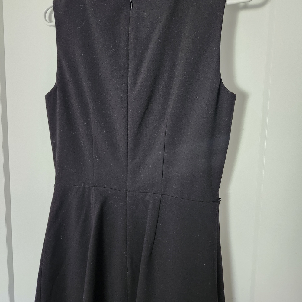 Calvin Klein Black Sleeveless Midi A-Line Dress - Picture 6 of 6